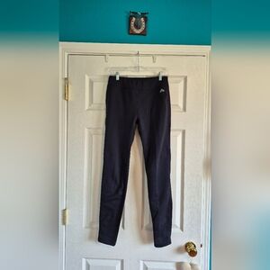 Fleece Lined Black Athletic Leggings